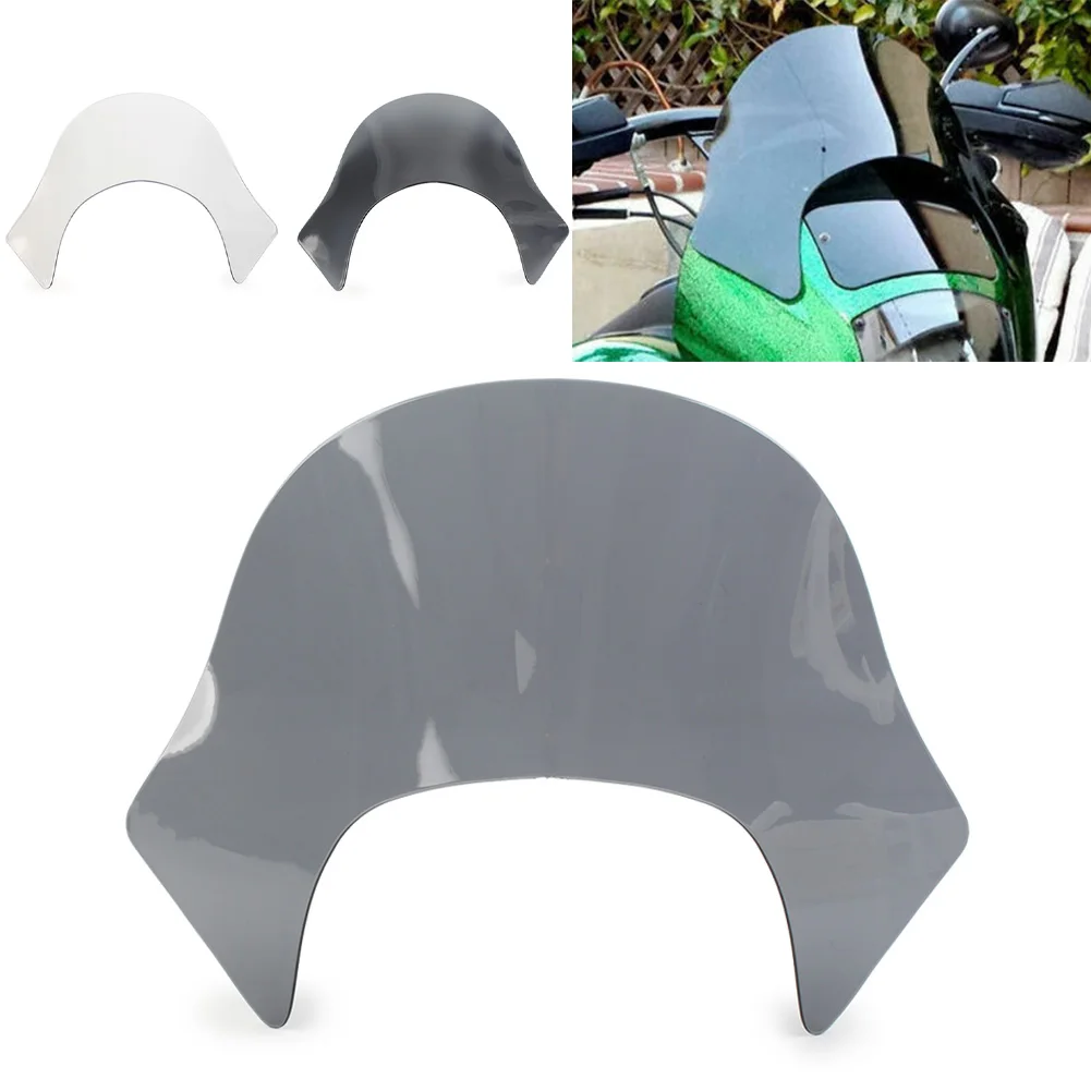 Motorcycle Laminar Lip Windshield Windscreen Shield For Harley Davidson Dyna Sportster Softail