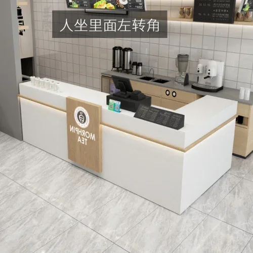 المنظمون أمين الصندوق مكافحة الاستقبال المنبر الفاخرة الصغيرة مكتب الاستقبال الدائمة مكتب تصميم أثاث صالون Scrivania #6