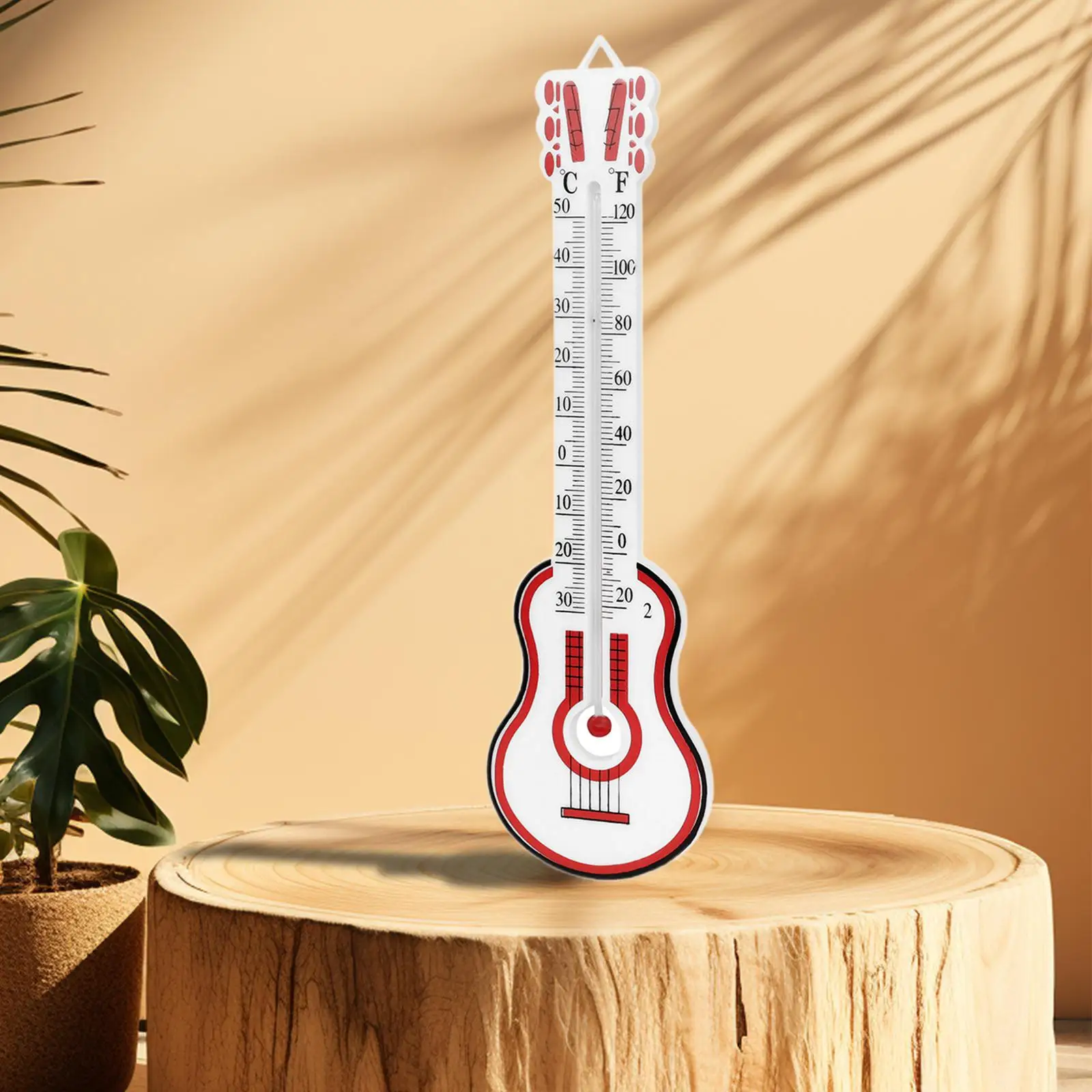 Guitar Humidifier, Lightweight Portable Professional Temperature and Humidity Meter for Instrument Care, String Instruments