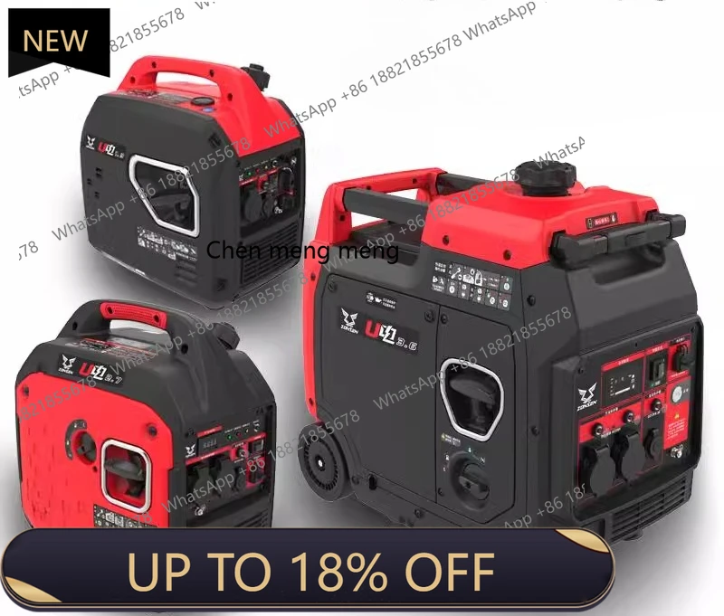 

Z189 Inverter Generator 220V Silent Small Outdoor Camping Portable Home Emergency Starter