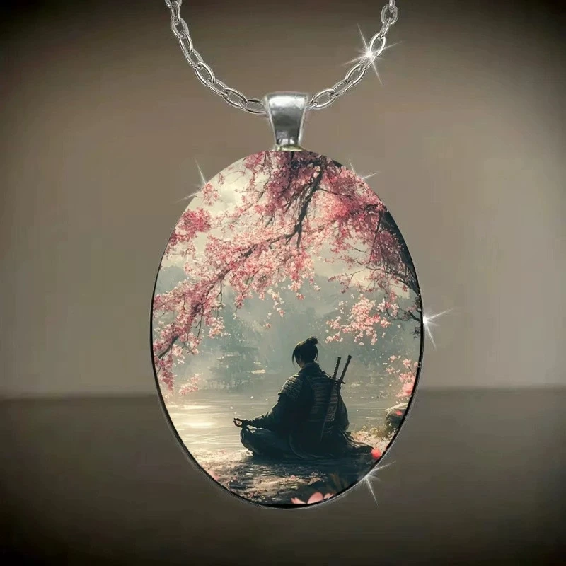 جميلة Shore Hero نمط الزجاج سبيكة قلادة قلادة المبيعات المباشرة الصانع #1