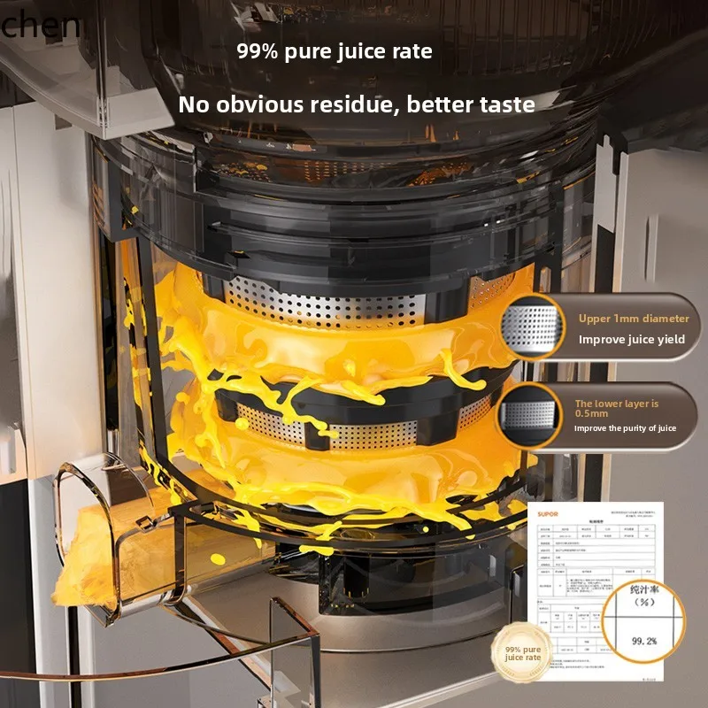 Spremiagrumi HXL Separazione automatica di polpa e succo per uso domestico Processore automatico di frutta e verdura