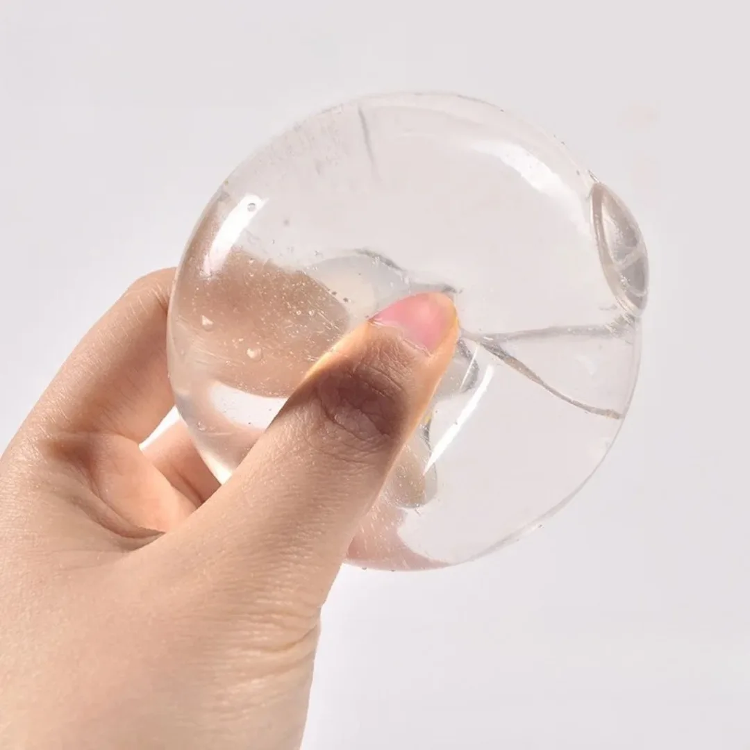 Clear Maltose Siroop Bal Trage Rebound Fidgeting Volwassen Kinderen Speelgoed Stress Squeeze Speelgoed Stress Slip Bal Squeeze Reliever
