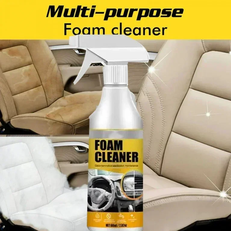 Car Interior Home Leather Sofa Bag Shoes Cleaning Polish Leather Protector Maintenance Surface Spray Cleaner