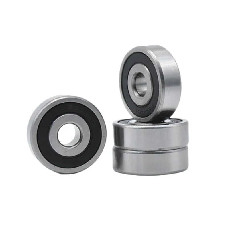 50pcs high quality 6000-2RS rubber sealed deep groove ball bearing 6000 2RS 6000RS 10*26*8  steel ball bearings 10x26x8 mm