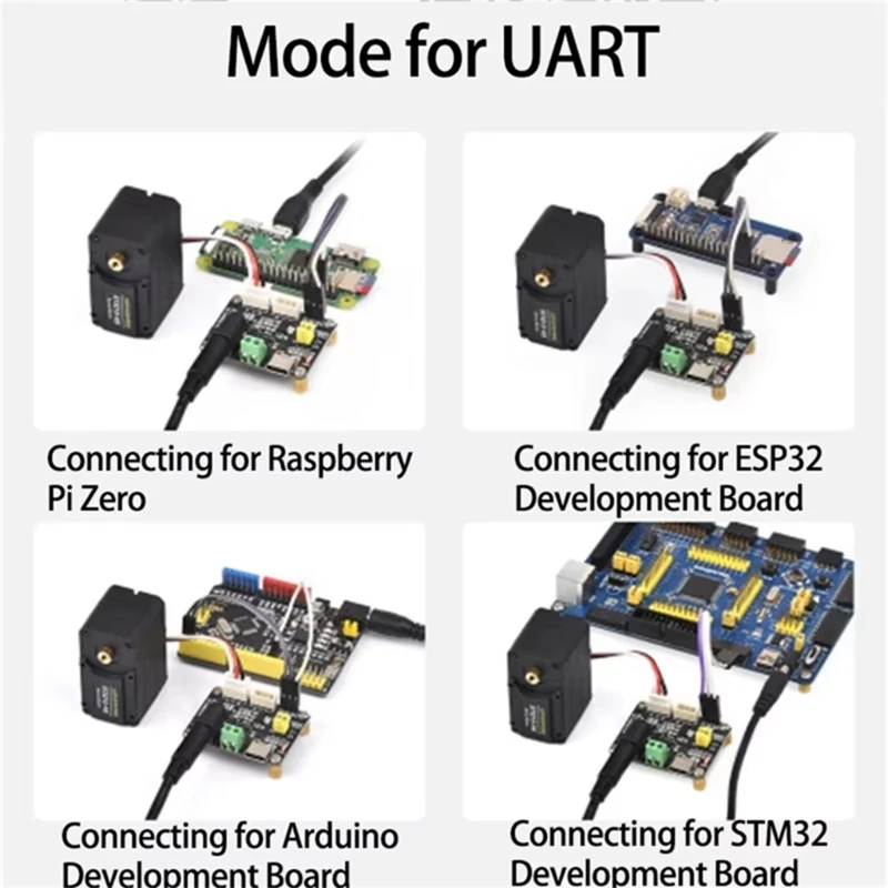 NEW-Serial Bus Servo Adapter Integrated Power Supply Control Circuit Driver Board For STSC Series Serial Bus Servos