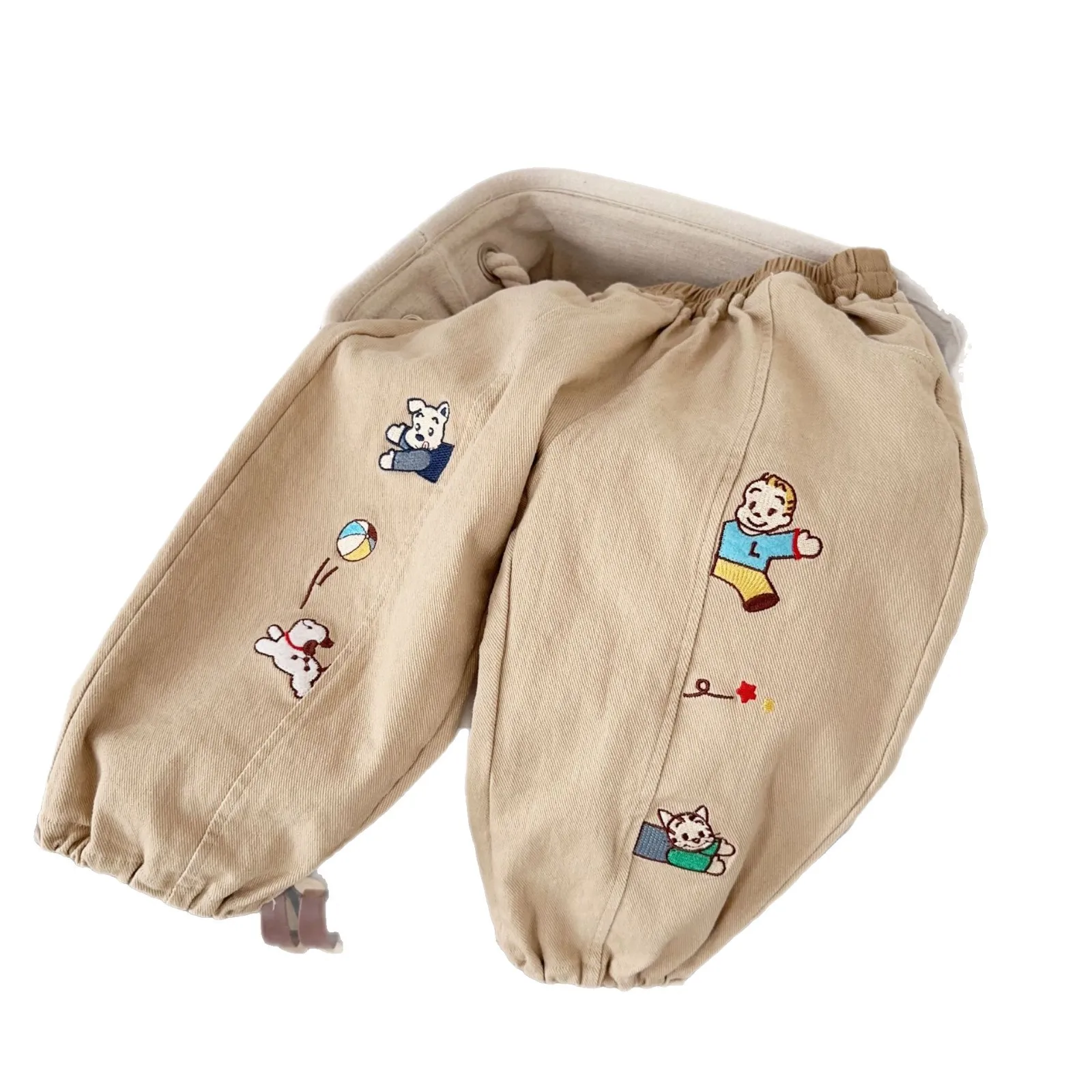 

Japanese High Quality Boys' Pants 25 Years Autumn New Cotton Soft and Cute Harada Children's Jeans Baby Outdoor Pants