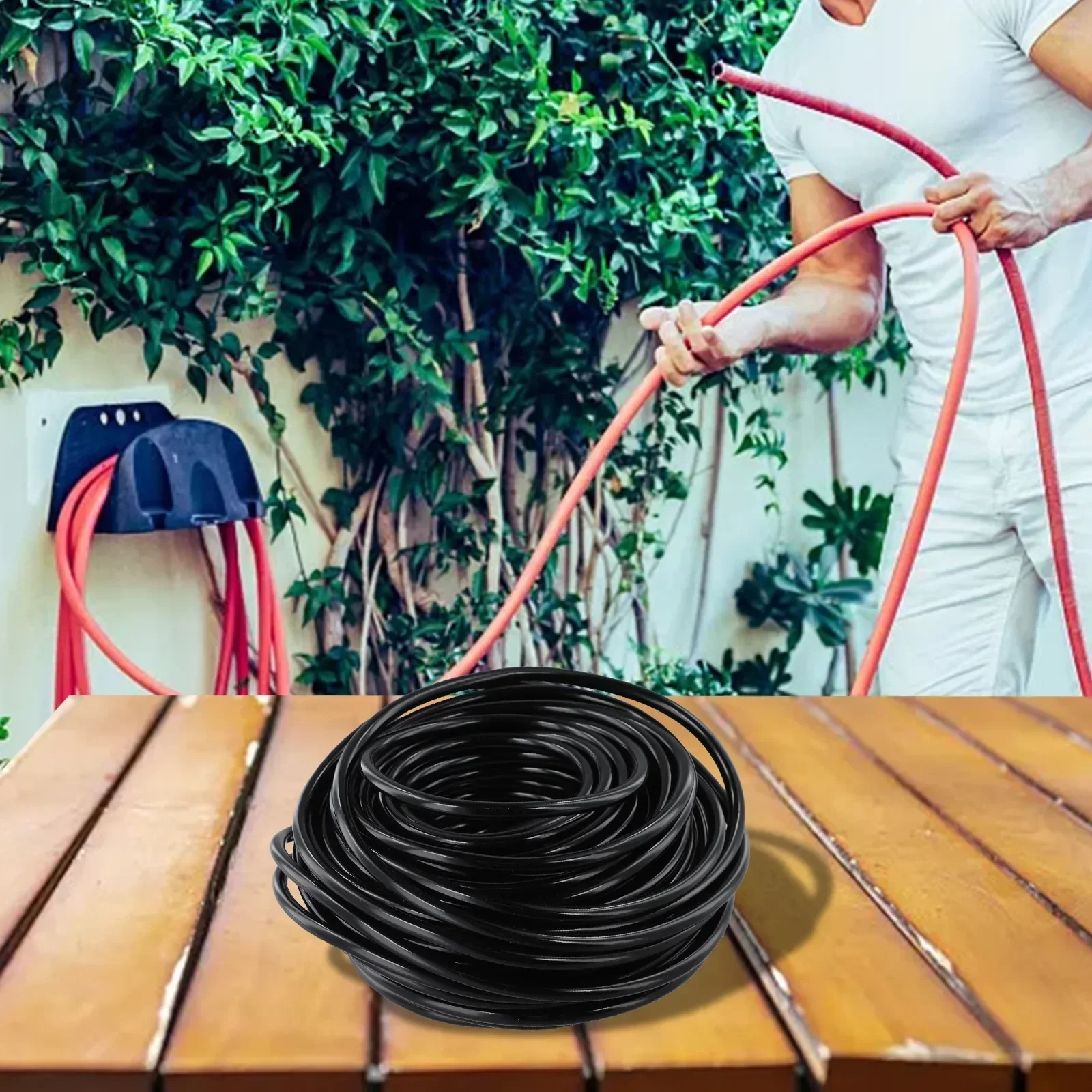 

Consistent Water Distribution System Irrigation Hose Efficient Water Usage 20M Drip Irrigation Hose 20M Length