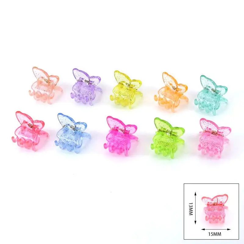 50 stuks Mini Haarspeldjes Kleurrijk Schattig Bloem/Ster/Kroon/Tekening Haarspelden DIY Pop voor Kinderen Huisdier Handgemaakte Ambachten Decoratie Accessoires