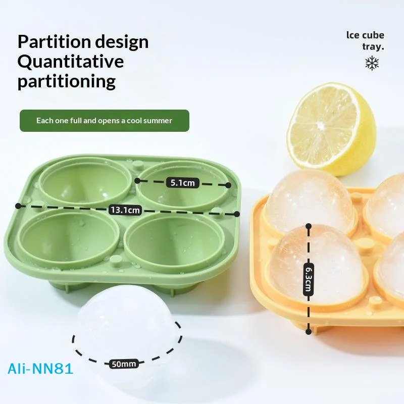 【N】4-gaats grote siliconen bak - Ice Mold Sphere recensie en prijs