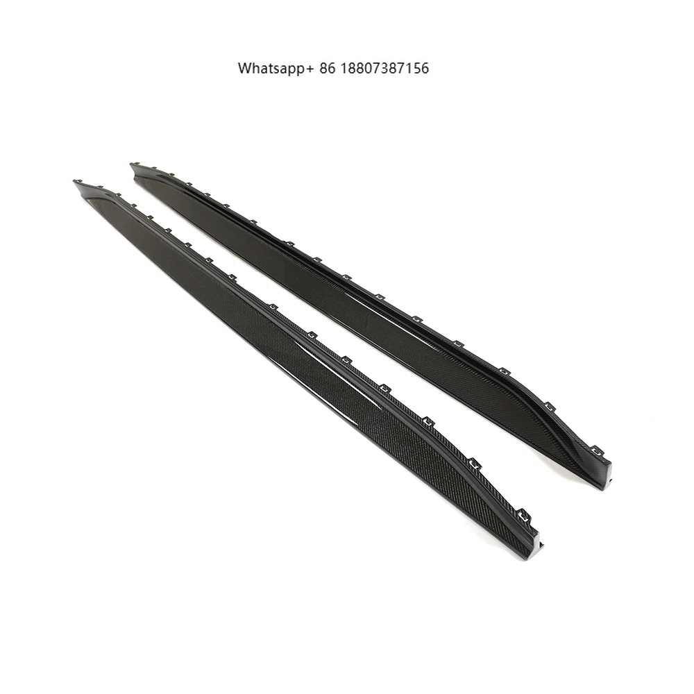 

High Quality Prepreg Dry Carbon Fiber Side Skirts forBMW G80 M3 2021 2022