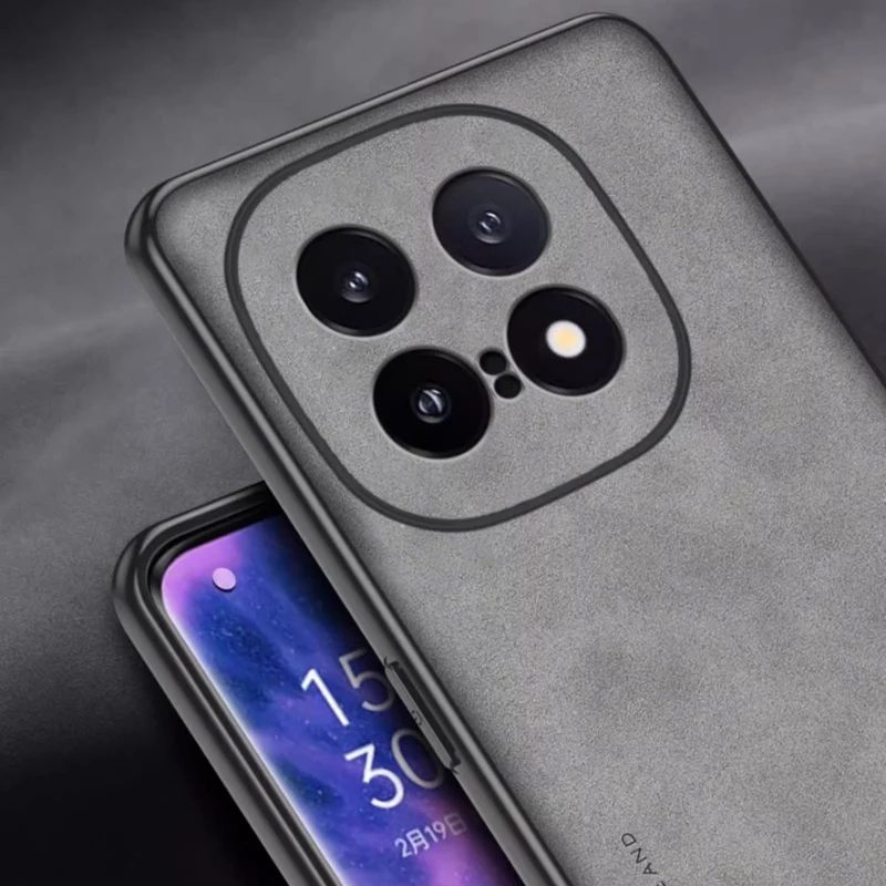 ل IQOO 15 الفاخرة جلود الأغنام حامل درع الحال بالنسبة ل VIVO IQOO15 للصدمات حامل مغناطيسي غطاء حماية الكاميرا #5