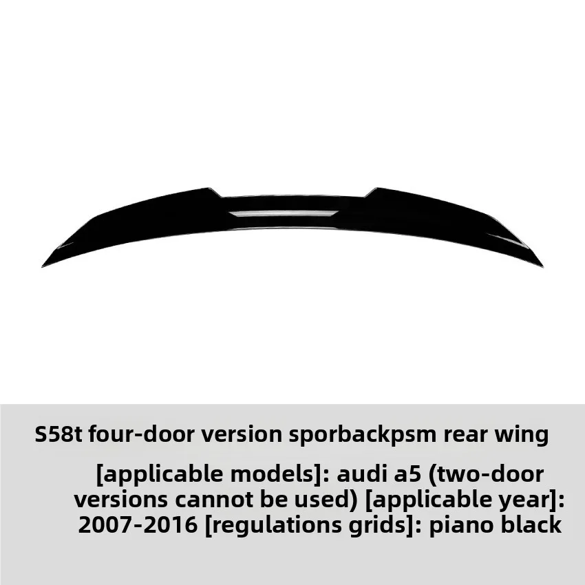 

Suitable For Audi Models Audi A5 8t Four-door Sportback 2007-16 PSM Rear Spoiler Modification