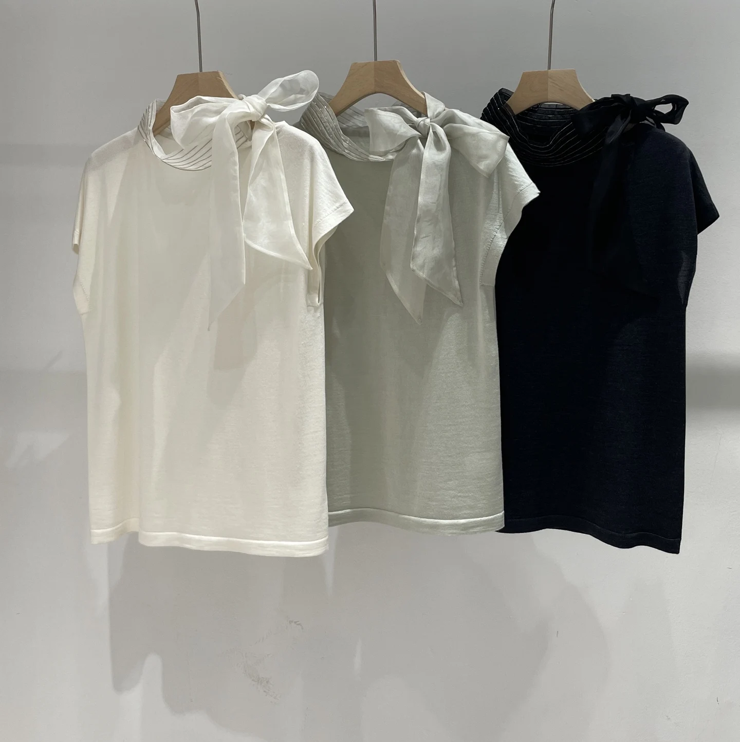 Blusa Feminina de Tricô Transp - Silk Tie Striped avaliação e preço