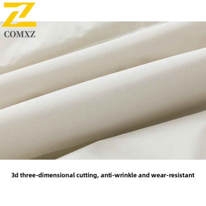 سترة شتوية خفيفة الوزن من COMXZ كلاسيكية بلون سادة، سترة مبطنة للسفر، ملابس خروج مريحة، سترة مبطنة، ملابس رجالية