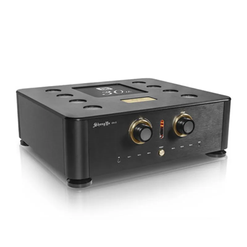 SY-03 Shengya CV-3 Tubo Pré-amplificador Totalmente Balanceado Amplificador de Potência Profissional Hifi de Alta Fidelidade (BX)