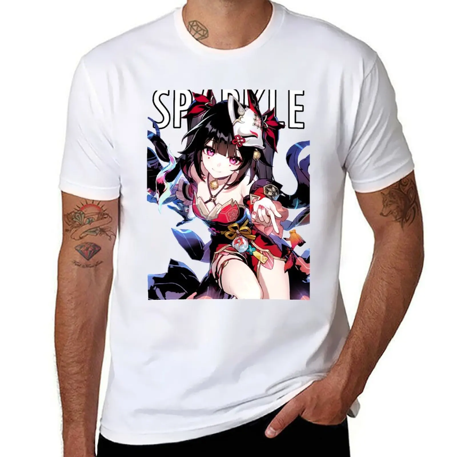 

Sparkle honkai Star Rail Рубашка hanabi honkai Star Rail наклейки Sparkle Star Rail Case Футболка Hanabi футболки дизайнерская футболка