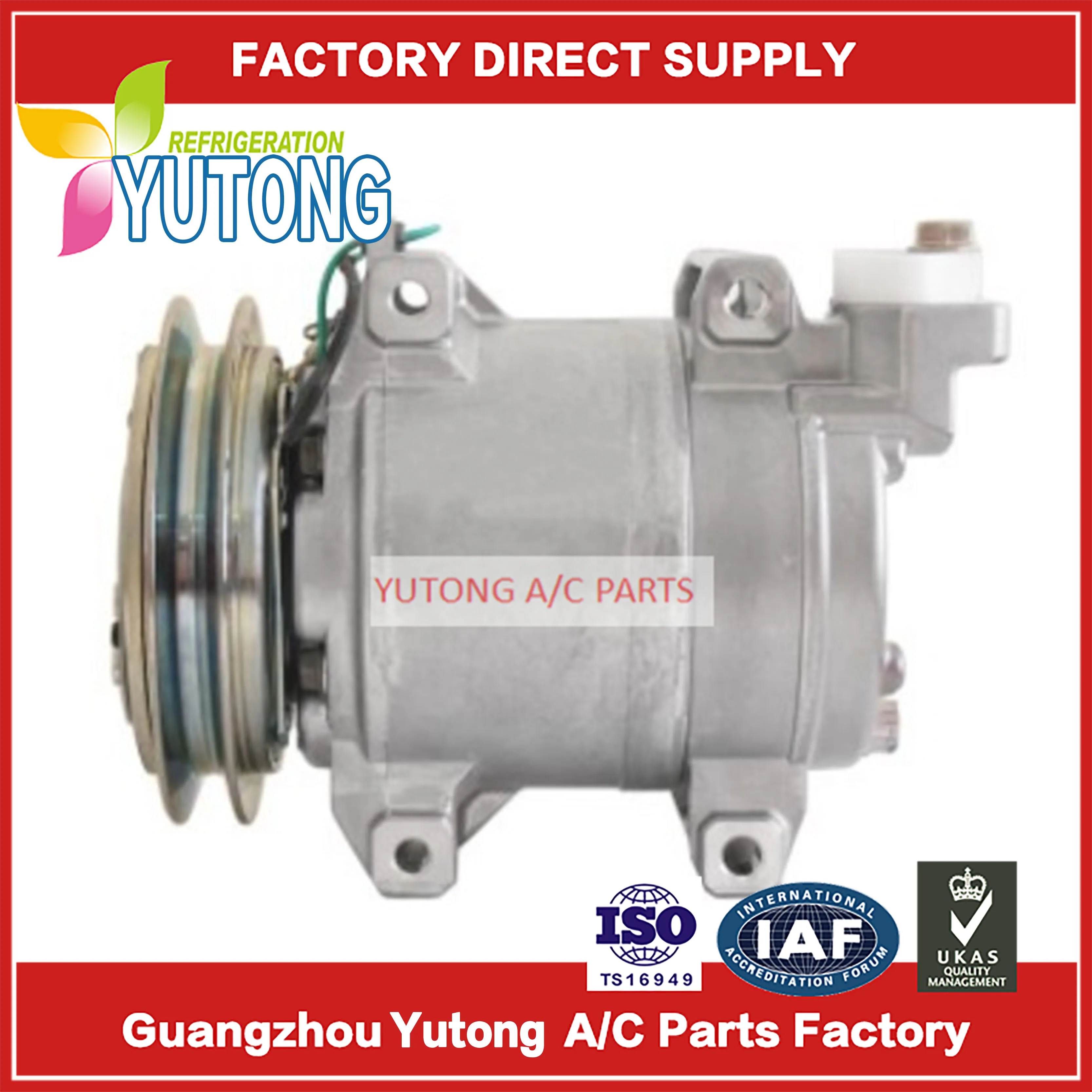 AC Compressor For  Hitachi Excavator 506211-9730  506012-1680  506211-7930  506012-2330  4621589  4719131