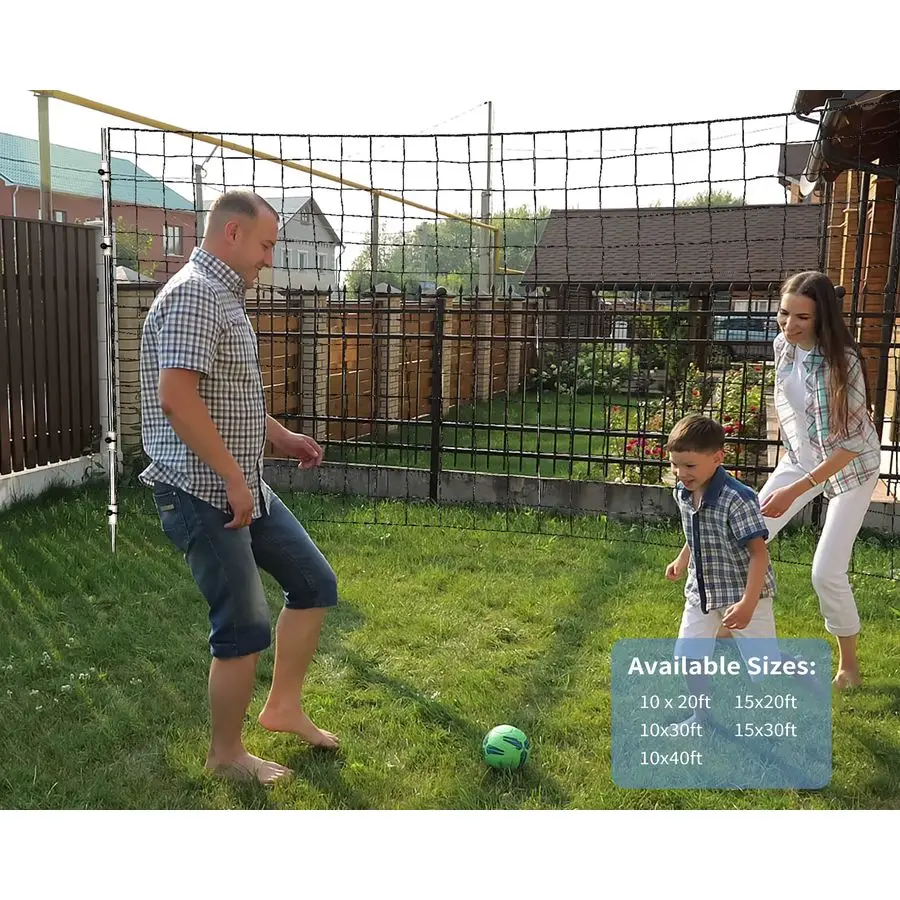 Netting High Impact Sports Practice Barrier Net, Nylon Hitting Netting for Soccer, Hockey, Basketball, Football