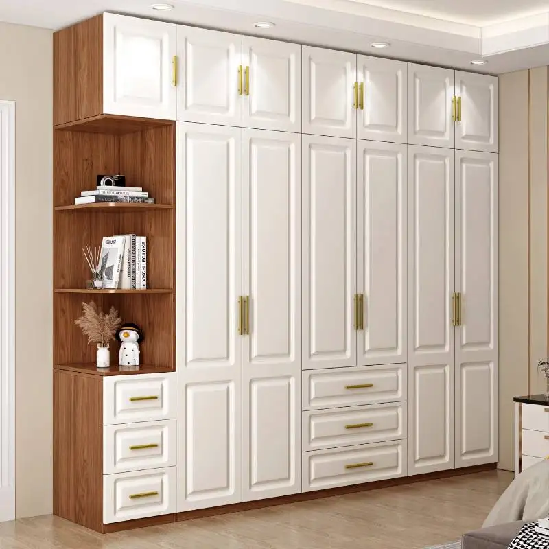 

Large Modern Nordic Wardrobes Underwear Room Side White Lounges Wardrobes Space Saving Drawers Armadio Camera Da Letto Furniture