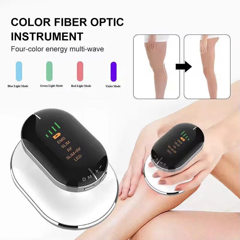 

Suitable for Cross-border new shaping slimming instrument, beauty instrument, ultrasonic color light, micro-current slimming fat