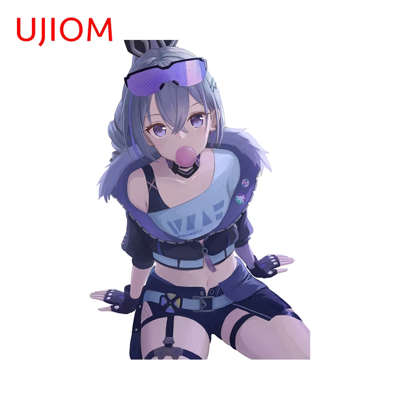 UJIOM 13cm X 9.0cm Honkai Star Rail Silver Wolf Personality Wall Stickers Amusing Wallpaper Home Decor Decal Funny Window Murals