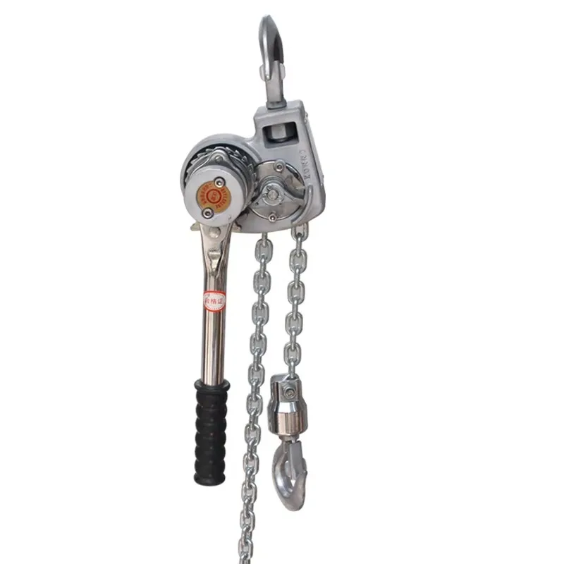Vital Type 0.75 Ton Aluminium Alloy Lifting Lever Chain Block