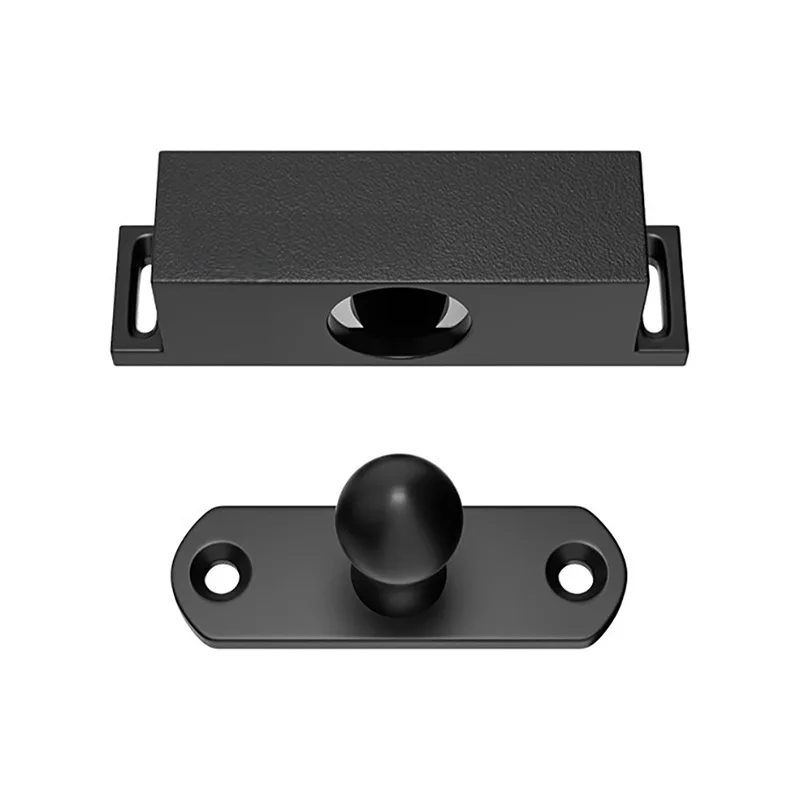 2PCS Wardrobe Door Magnetic Suction Collision Bead Suction Snap Fastener Door Suction Closing Door Fixed Cabinet Door Buckle