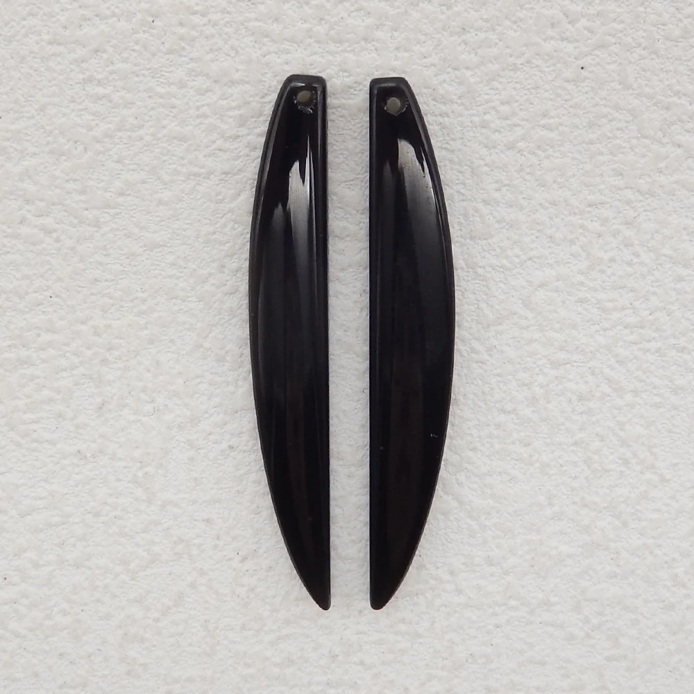 Natural Obsidian Earring  Design Drill Accessory Fashion Woman Beads Semi-precious Stones Jewelry