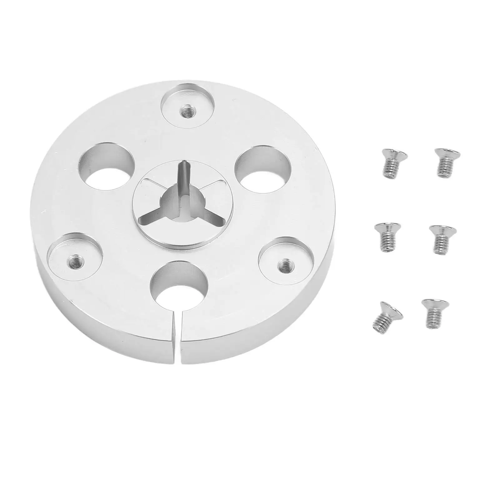 7-Inch Aluminum Alloy for reel to for reel Tape Controller Nab Hub with Mounting Screws - Silver Tape Hub Accessory