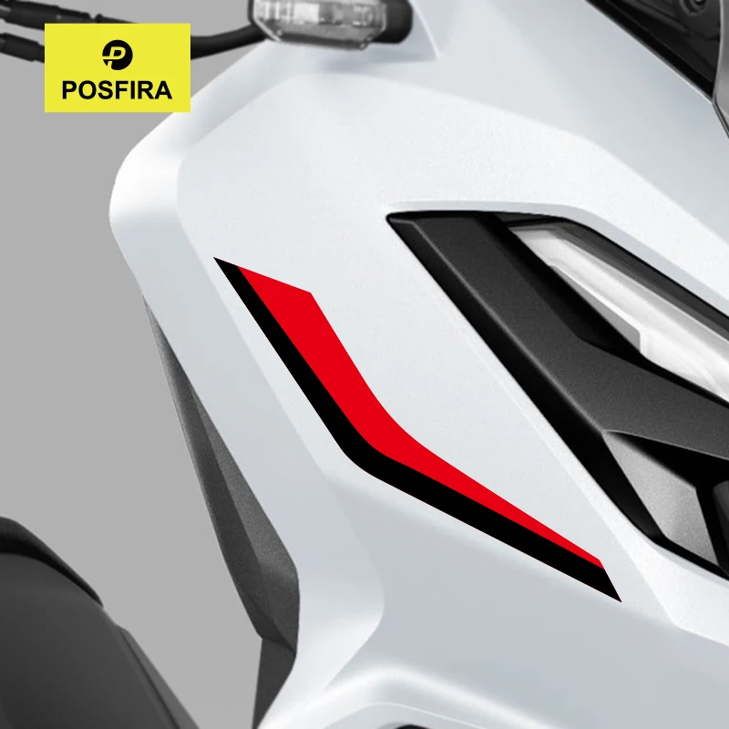 

POSFIRA наклейка на обтекатель мотоцикла, виниловые наклейки для Honda ADV 350 ADV350 2025 2024 2023 2022, наклейки на мотоцикл, аксессуары
