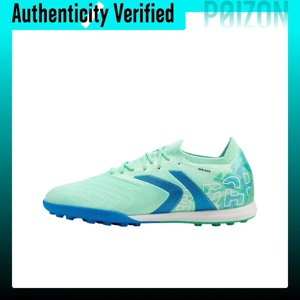 KELME Mach 3.0 Soccer Shoes Unisex Low-top Mint Green 8621ZX1423-