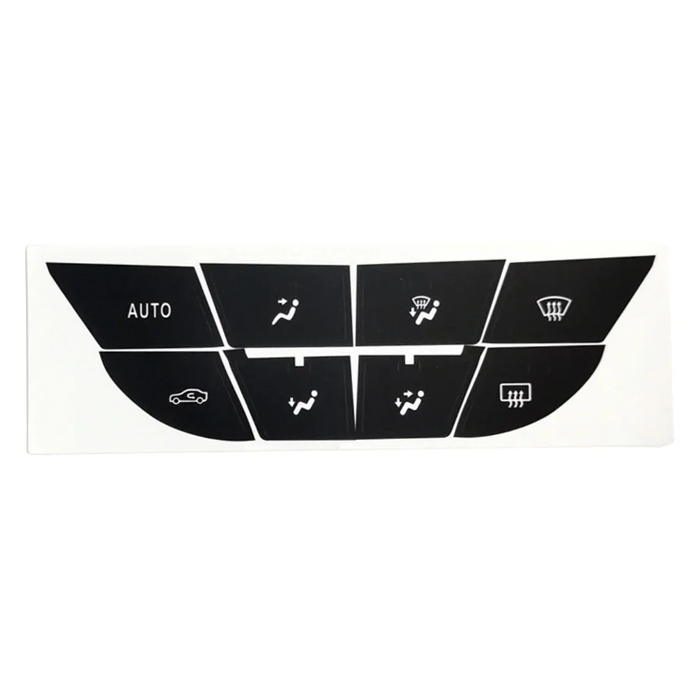 Push Button Decal Repair Sticker Kit Easy Installation Replacement A/C Control For Chevrolet For Cruze Long Lasting