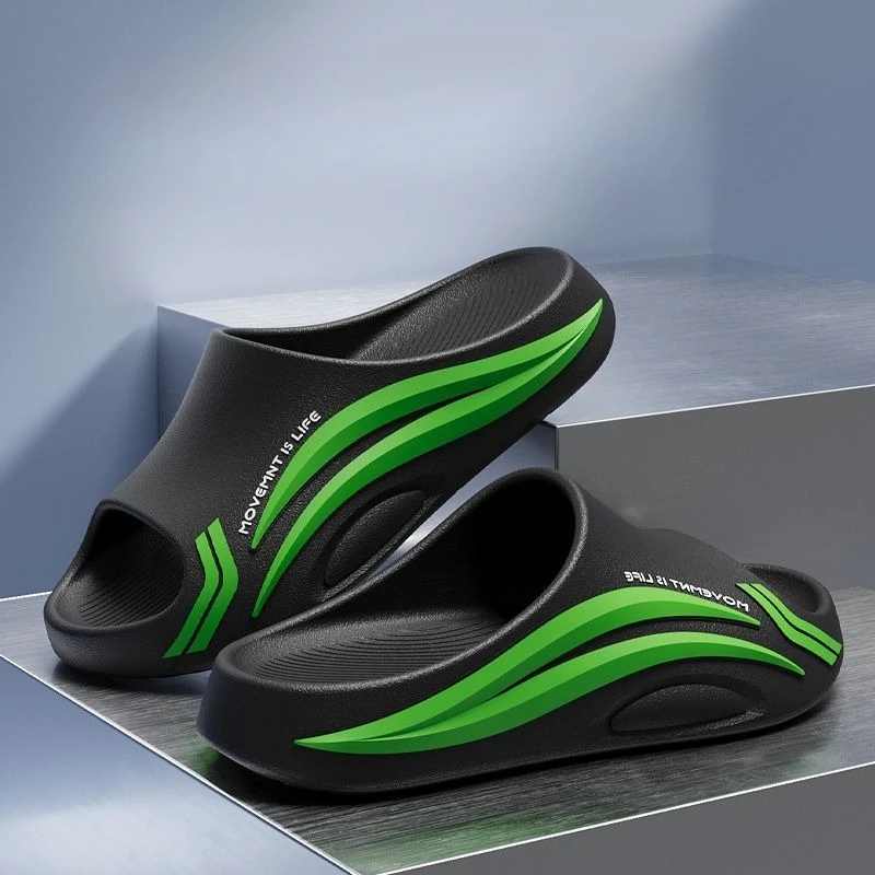 

Platform Bathroom Slippers for Men Indoor 2025 Style Summer Sandals Man Fashion Designer Luxury Clappers Y2k Trend Shoes Sale