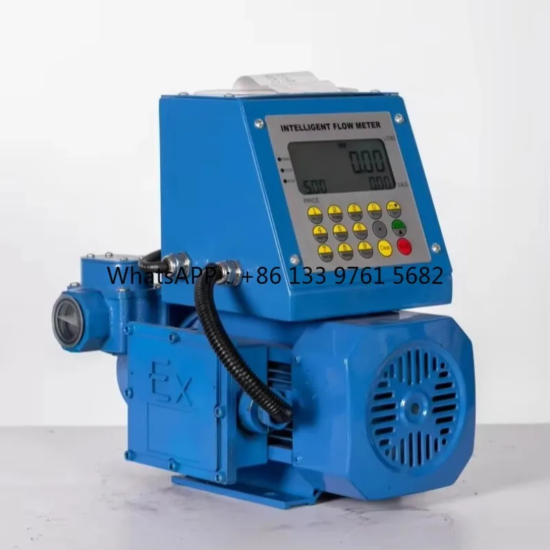 卸売防爆スマート計量ポンプ燃料ディスペンサーポンプ流量20-60L/minプリンター電磁弁付き