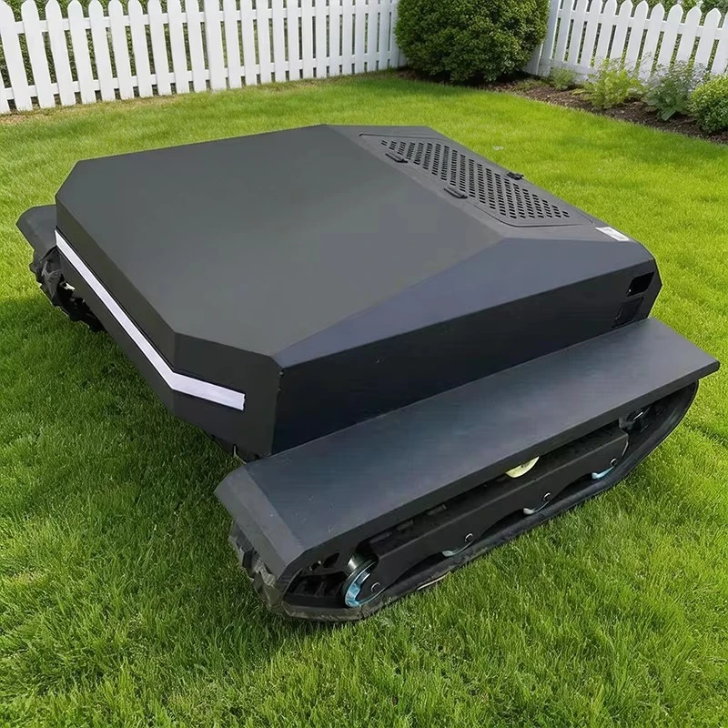 Wall 360 degree rotating intelligent design Chinese wholesaler intelligent mini crawler  engine lawn mower