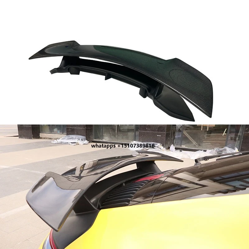 

S Style Half Carbon Fiber Fiber Body Kit Rear Spoiler Rear Trunk Wing for Pors 911 992 2019-IN