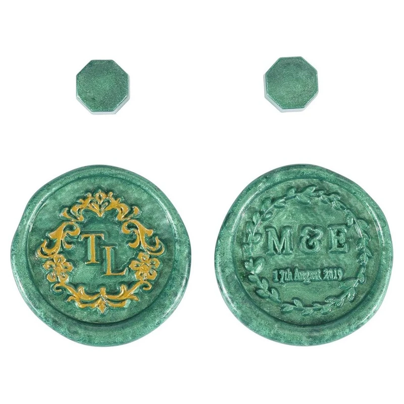 Sealing Wax Beads, 200 Pieces Wax Seal Beads, Wax Seal Kit Green Wax Seal For Wax Stamp Sealing And Letter