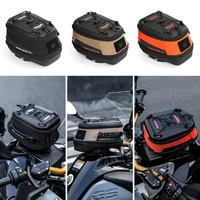 Rhinowalk-bolsa de tanque magnético para motocicleta, bolsa frontal seca impermeable de liberación rápida para BWM KTM Beneli HONDA CFMOTO DUCATI Kove KTM