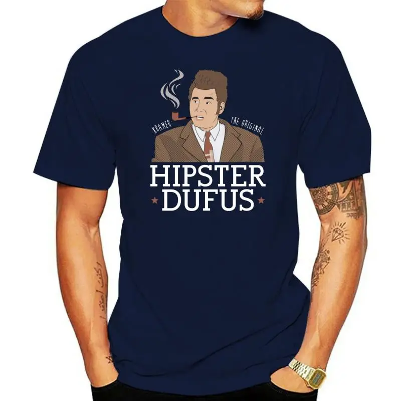 COSMO KRAMER HIPSTER DUFUS UNOFFICIAL SEINFELD T-SHIRT ADULTS SIZES COLS Custom Print Tee Tshirt