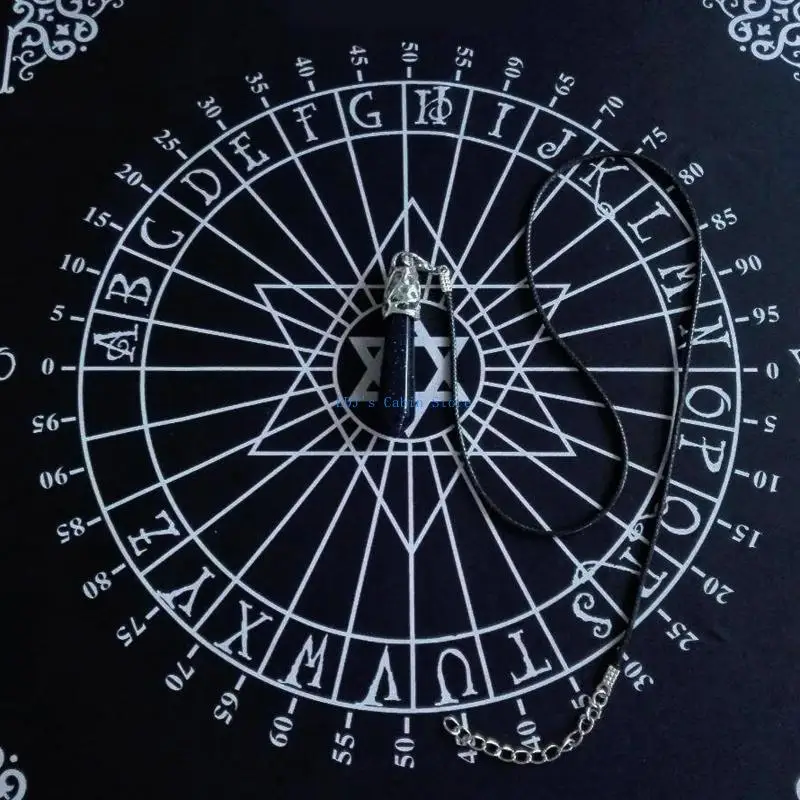 

XXFC Pendulum Pentacle Runes Tarot Altar Tablecloth Divination Cloth Tarot Tablecloth