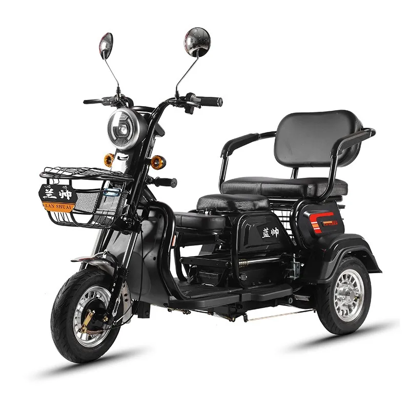 Electric tricycle household pick-up and drop-off children adult women mini small elderly power electric scooter