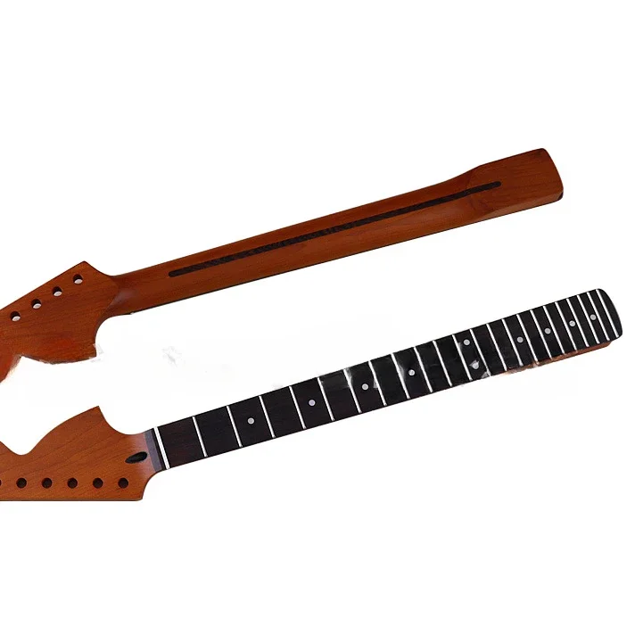 Electric Guitar ST Neck Big Head Roasted Maple Neck 6 Strings 22 Pins Handle Rose Wood Musical Instrument Accessories DIY