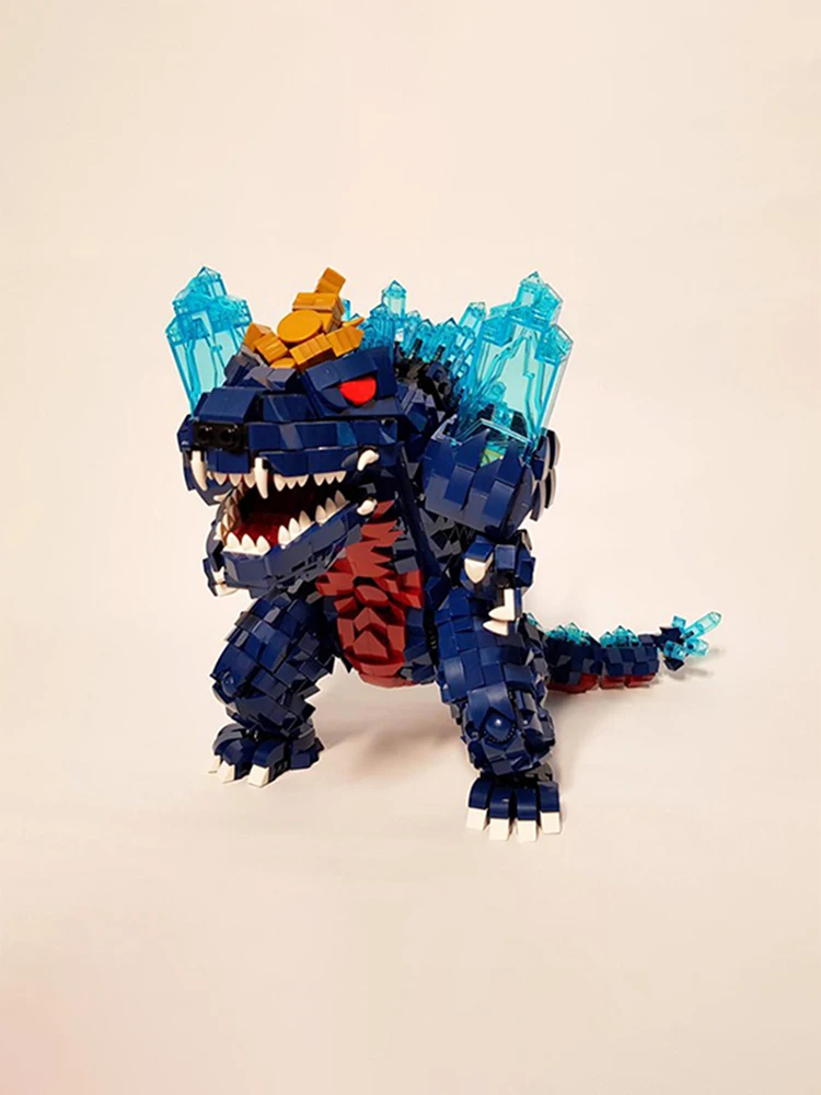 2045 부품 코스믹 몬스터 MOC 맞춤형 블록 모델 창의적 조립 브릭 디스플레이 장난감 어린이 성인 크리스마스 선물