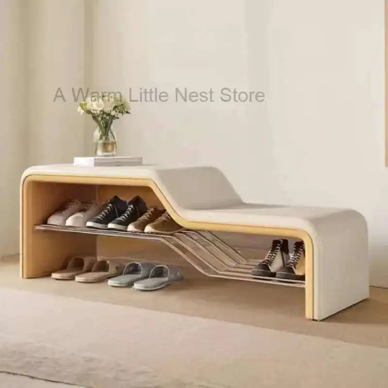 

Entrance Hall With Seat Shoe Cabinet Box Luxury Box Clothing Nordic Shoe Shelf Tower Metal Bench Zapatero Shoemakers Furniture