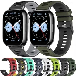 20mm 22mm Silicone Strap for Redmi Watch 5 Lite Smart Bracelet Replacement Wristband for Redmi Watch 5 Active Belt Accessory
