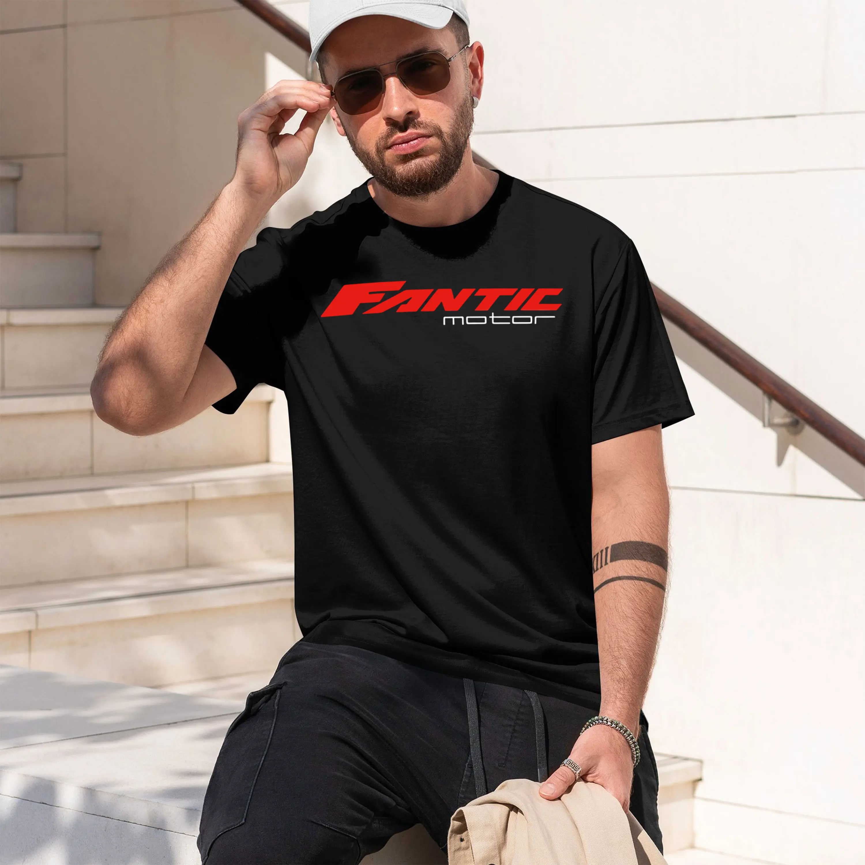FANT (2) 2026 Nuevo modelo de camiseta de manga corta con cuello redondo para hombre, estilo clásico informal, varios colores y tallas para uso diario, comodidad durante todo el día