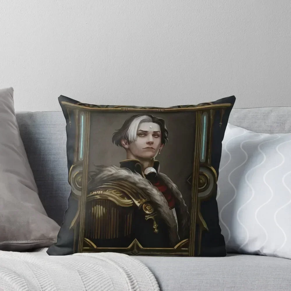 Solus zos Galvus framed portrait Throw Pillow Cushion Cover Sofa Cushion pillow