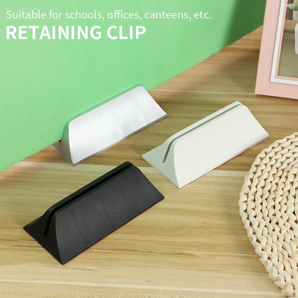 Convenient Office Hardware Removable Support Brackets Isolation Board Base Baffle Fixing Clamp Desktop Screen Clip