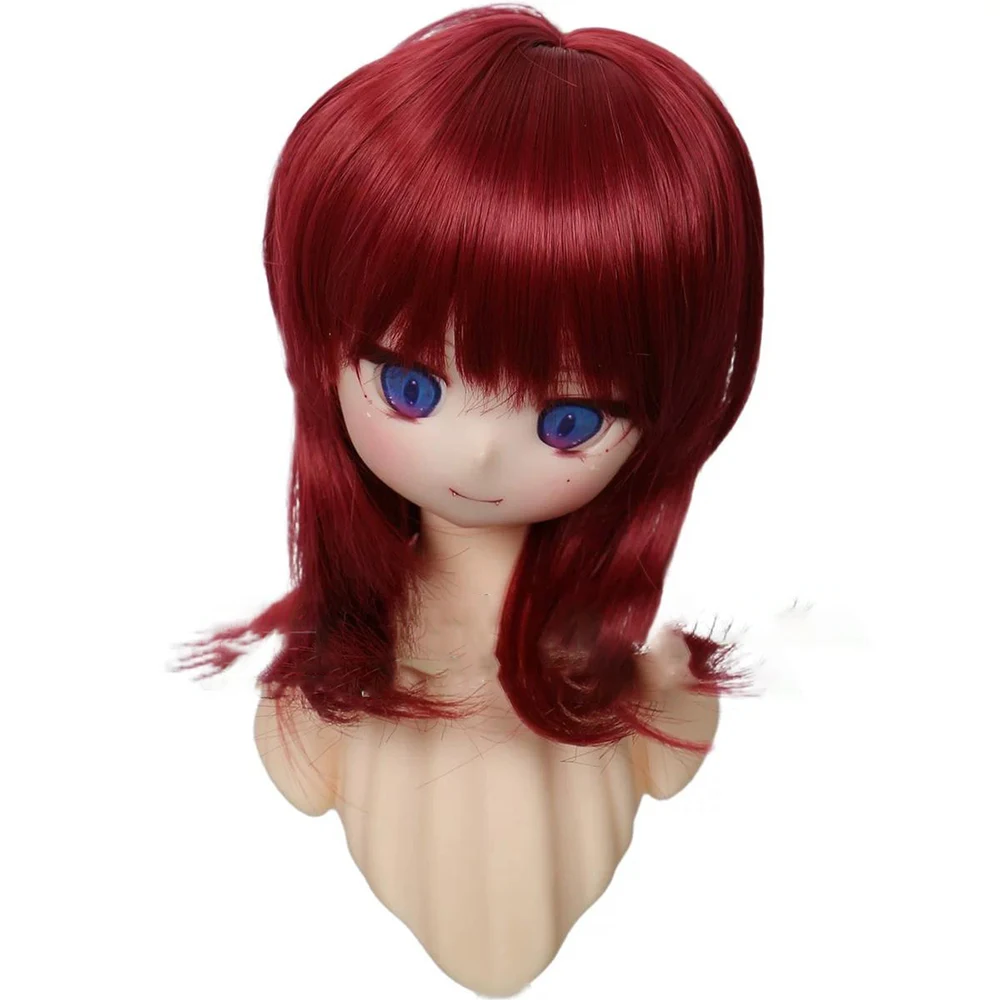 Puppenperücke für 1/3 BJD-Puppen, Haar, DIY-Puppenzubehör, Perücke, Prinzessinnenhaarperücke – Detail 9